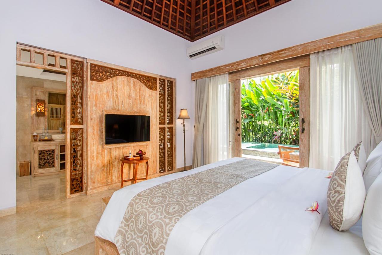Weda Cita Resort And Spa By Mahaputra ウブド エクステリア 写真 A bedroom at the hotel